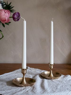 Mässingsljusstake