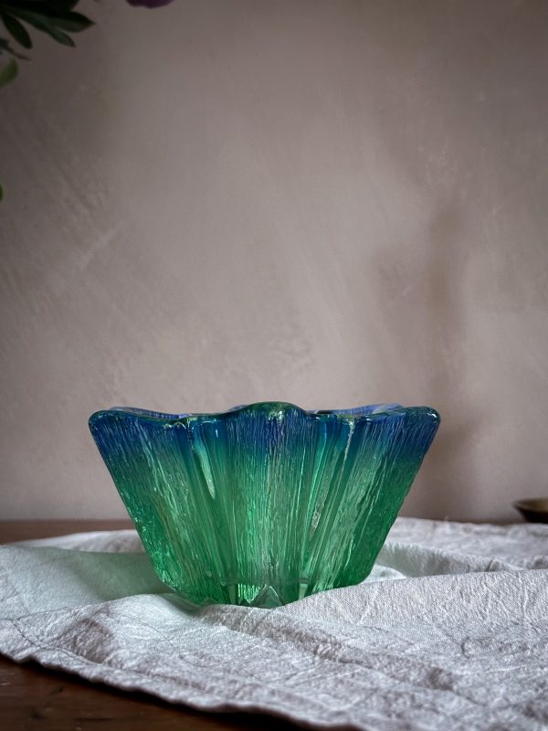 Walther glass - grön glasskål - Bild 2