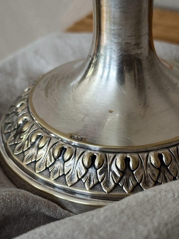 Strutvas i nysilver, tidigt 1900 tal GAB - Bild 6