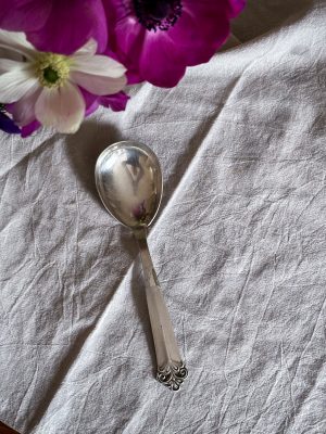 Uppläggningssked I nysilver