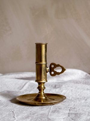 Mini kontorssljusstake i mässing