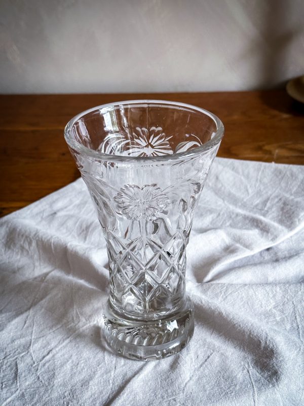 Glasvas med blomdekor - Bild 4