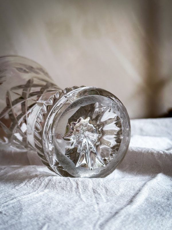 Glasvas med blomdekor - Bild 5