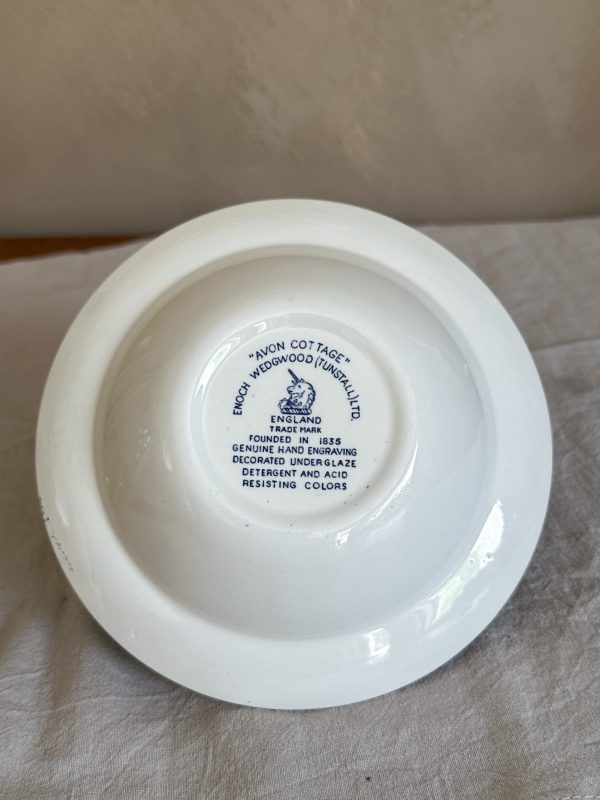 Wedgwood - Avon Cottage Blå Dessertskål/frukostskål - Bild 6