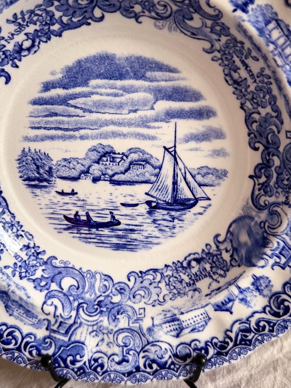 Rörstrand - Svenska slott djup frukosttallrik - Bild 3