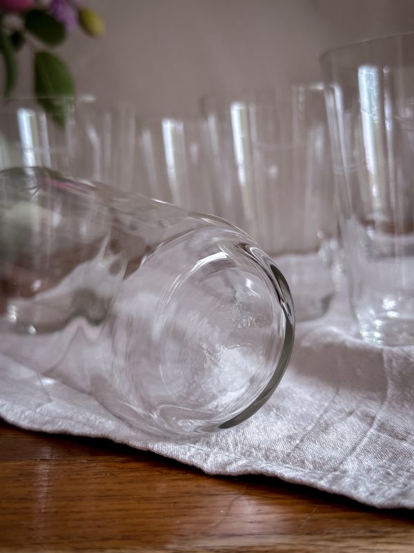 Öl/Drink glas tunna slipad dekor - Bild 10