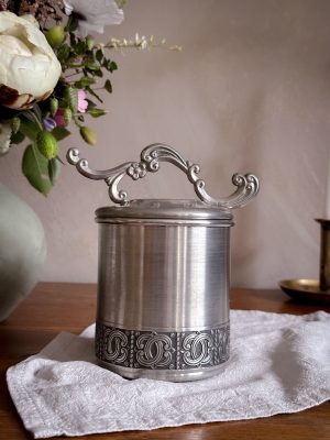 Pewter groenlandica norge - Tenn burk m lock