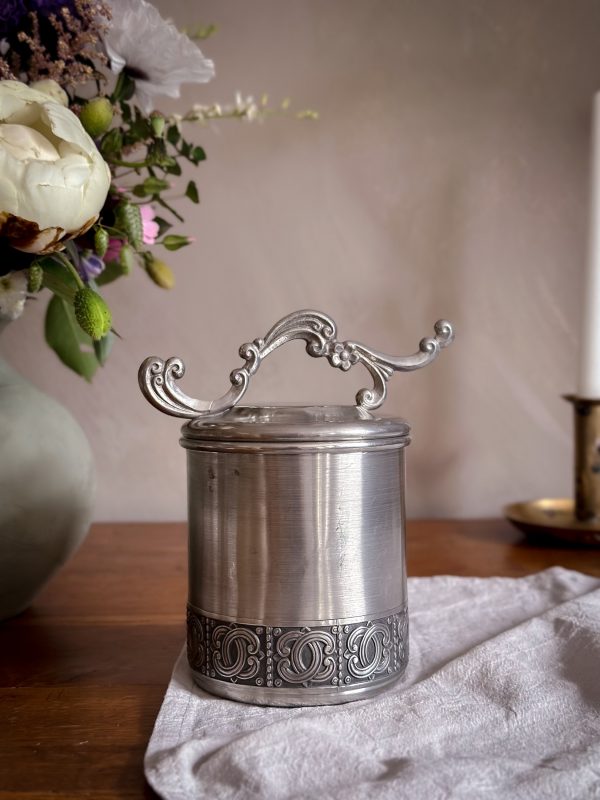 Pewter groenlandica norge - Tenn burk m lock - Bild 4