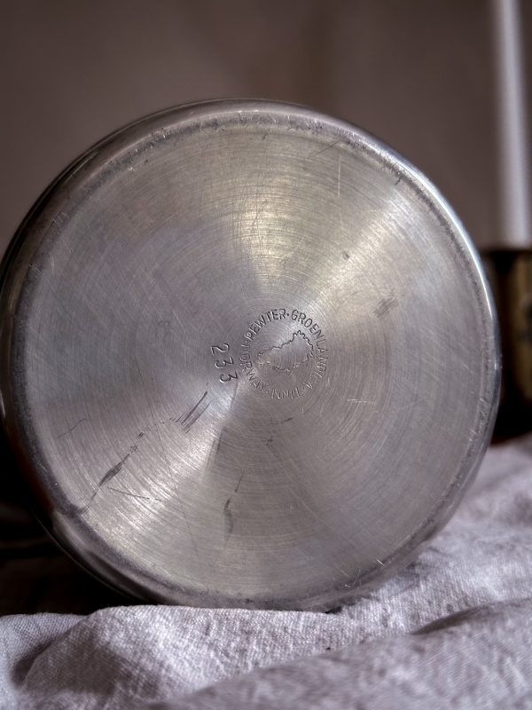Pewter groenlandica norge - Tenn burk m lock - Bild 5