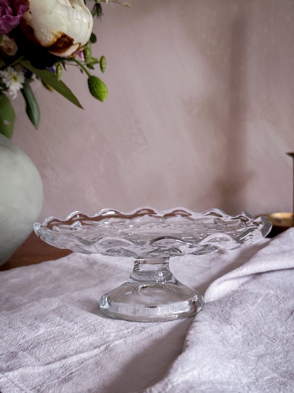 Kakfat på fot i glas
