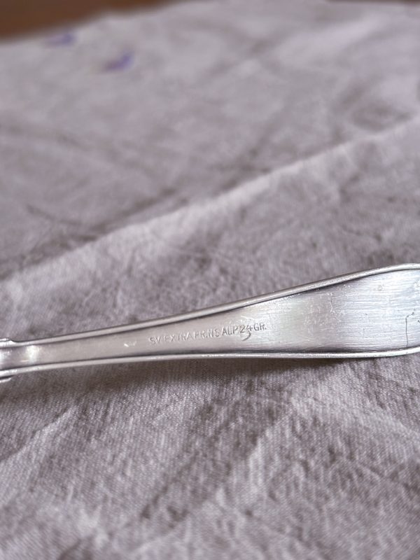 Sockerströare snäckdekor alp Nysilver - Bild 4