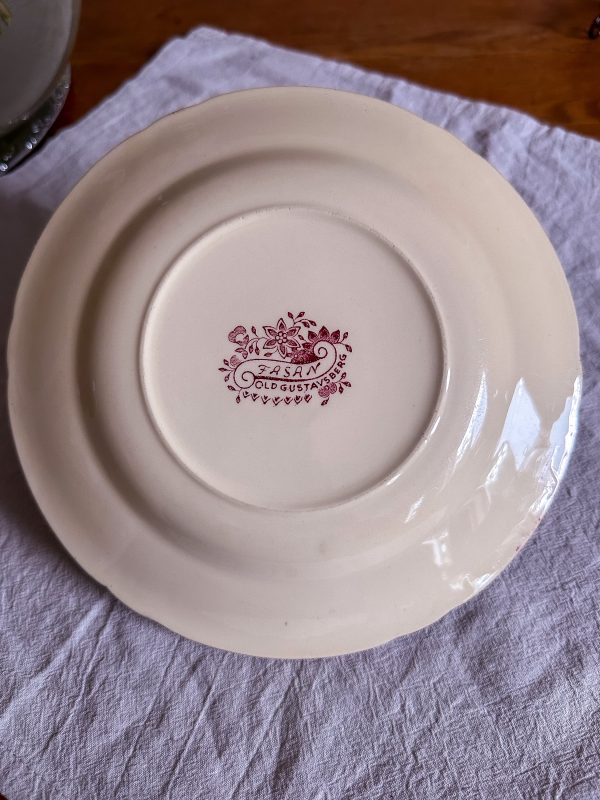 Old Gustavsberg - Röd Fasan förrättstallrik - Bild 9