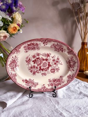 Old Gustavsberg - Röd Fasan litet serveringsfat