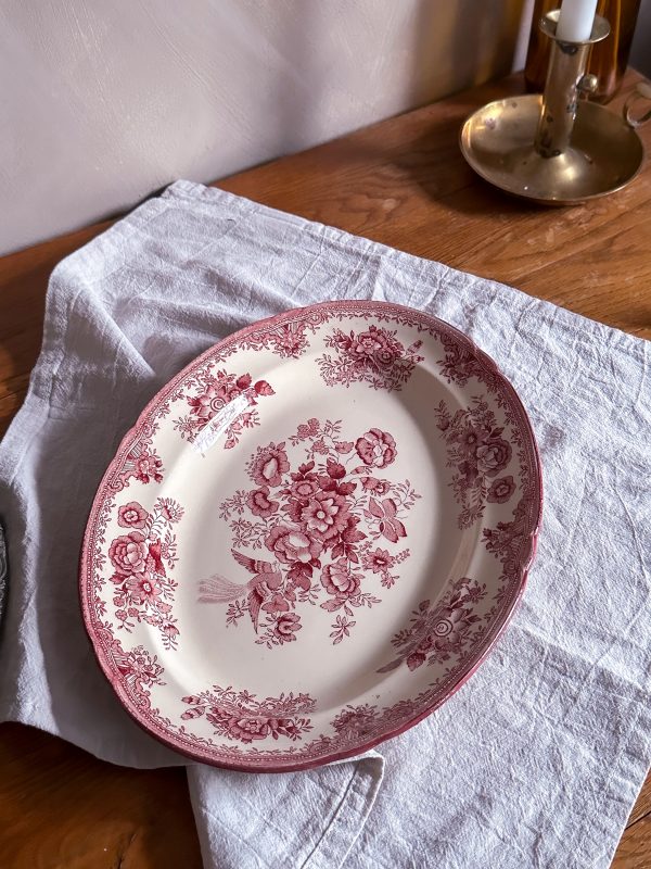 Old Gustavsberg - Röd Fasan serveringsfat - Bild 5