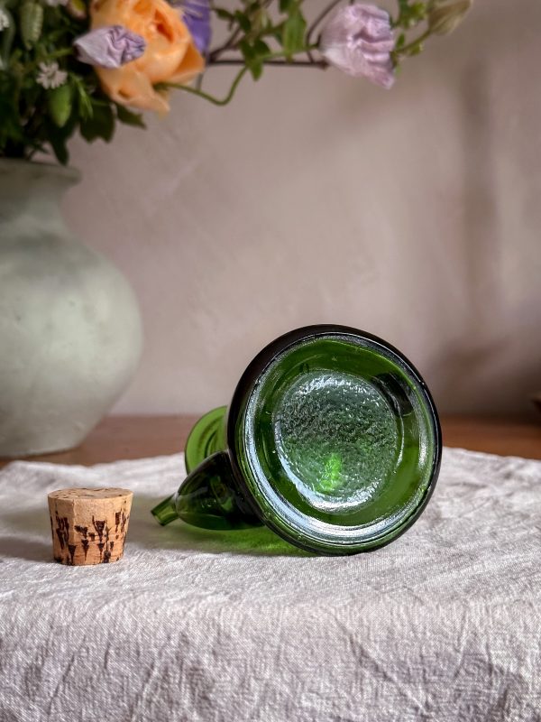 Vinäger/olivolja kanna i grönt glas - Bild 6