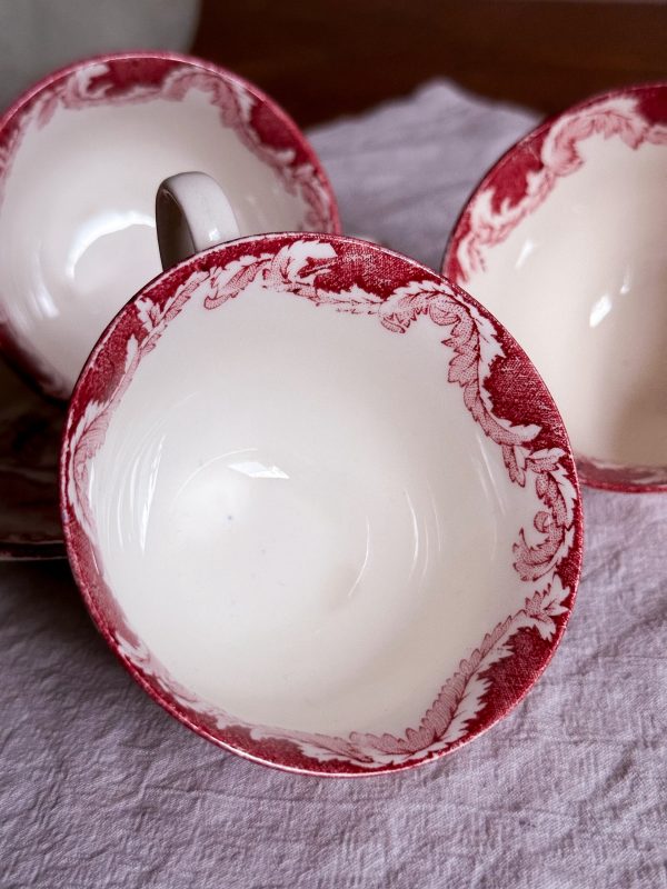 Rörstrand - Röd Bengali kaffekopp - Bild 7