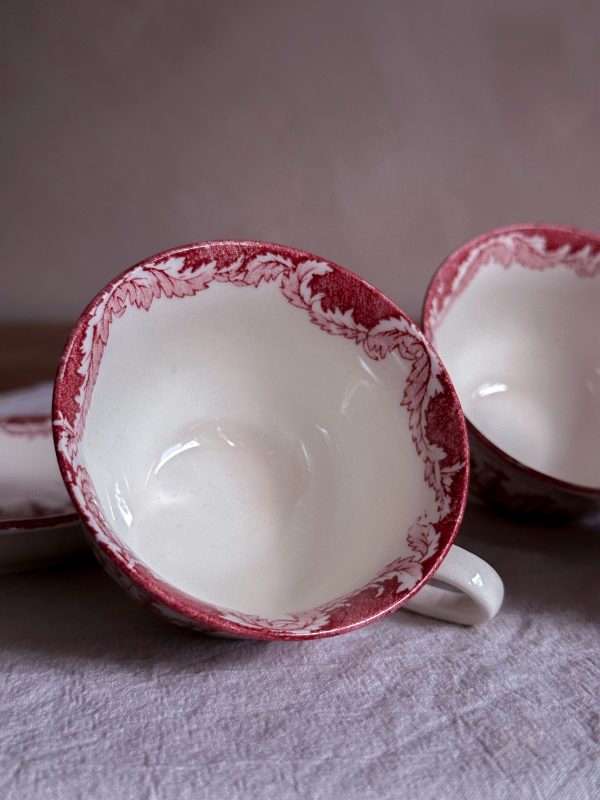 Rörstrand - Röd Bengali kaffekopp - Bild 11