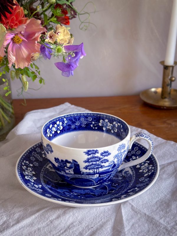 Copeland Spode- Blue Tower frukostkopp 4dl - Bild 5