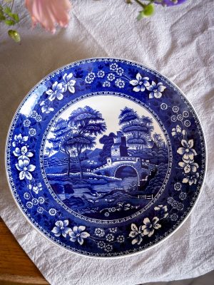 Copeland Spode - Blue Tower frukostfat till frukostkopp