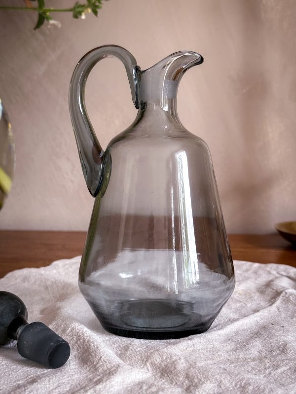 Karaff rökfärgat glas - Bild 5