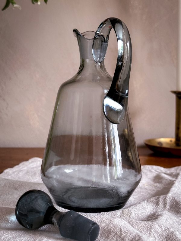 Karaff rökfärgat glas - Bild 6