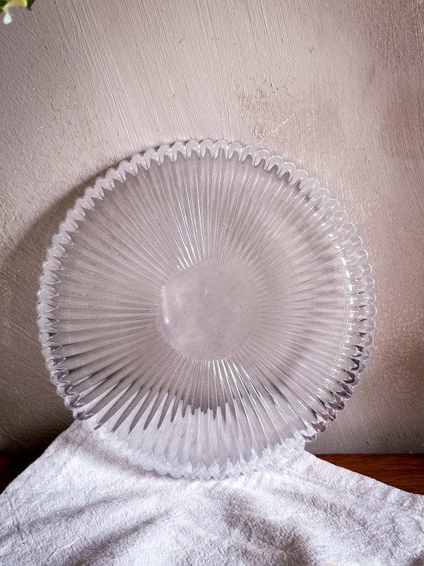 Gullaskruf - Reffla glas assiett - Bild 3