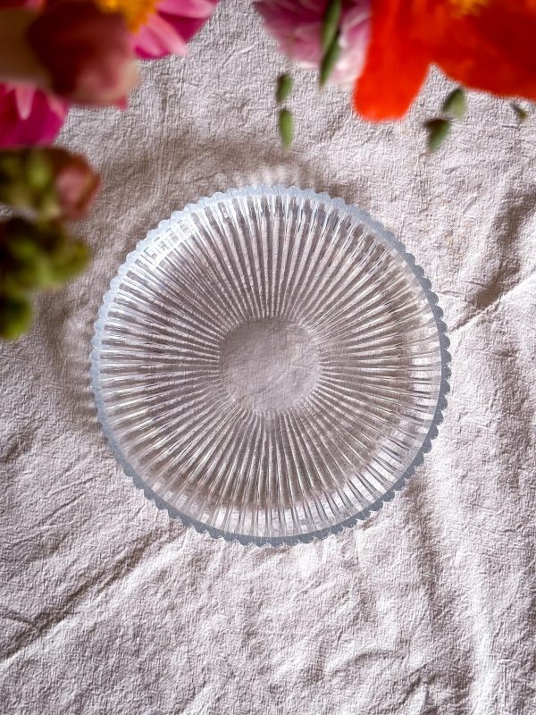 Gullaskruf - Reffla glas assiett - Bild 4