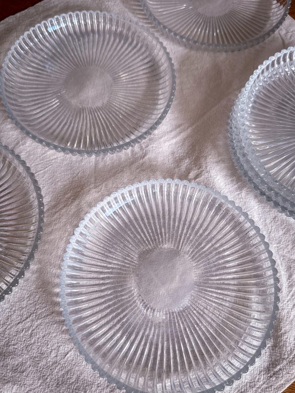 Gullaskruf - Reffla glas assiett - Bild 9
