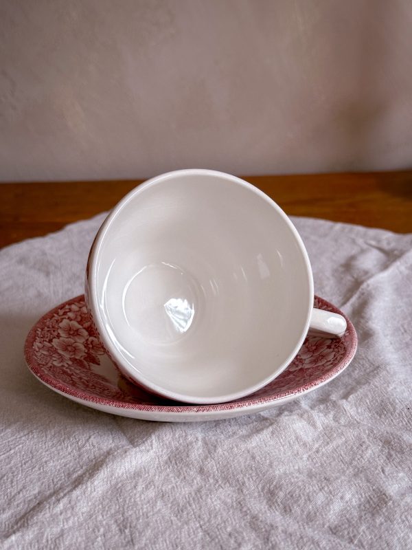 Staffordshire - Constable Series röd kaffekopp - Bild 3