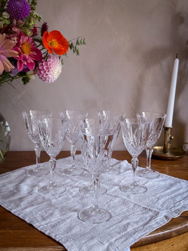 Cristal De Flandre - Salzburg vitvinsglas 7 st  (8st) - Bild 5