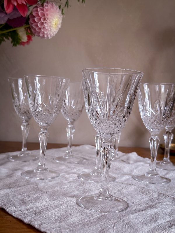 Cristal De Flandre - Salzburg vitvinsglas 7 st  (8st) - Bild 7