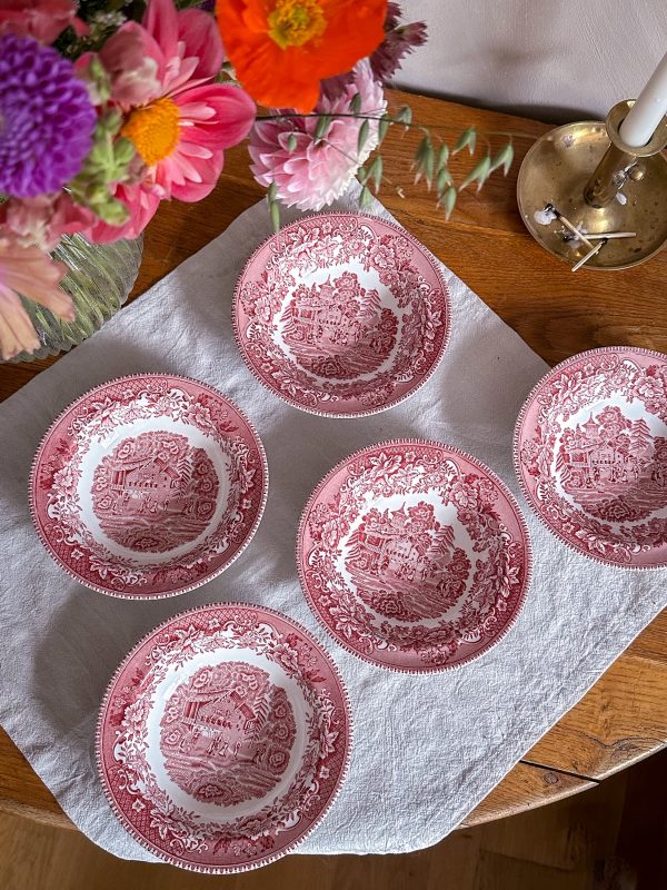 Wedgwood - Avon Cottage Dessertskål Rosa - Bild 7