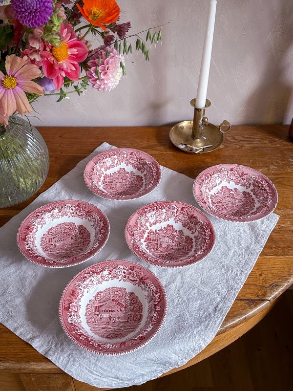 Wedgwood - Avon Cottage Dessertskål Rosa - Bild 5