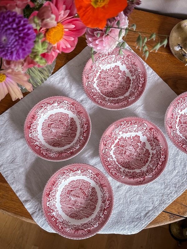 Wedgwood - Avon Cottage Dessertskål Rosa - Bild 6