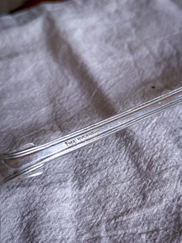 Teskedar m dekor 4 st nysilver - Bild 4