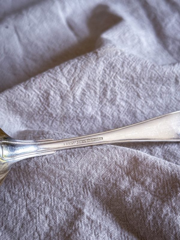 Liten Sockerströare Snäckdekor i Nysilver - Bild 6