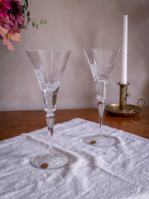 Heritage Bohemian Glas - Champagestrutar 2 st