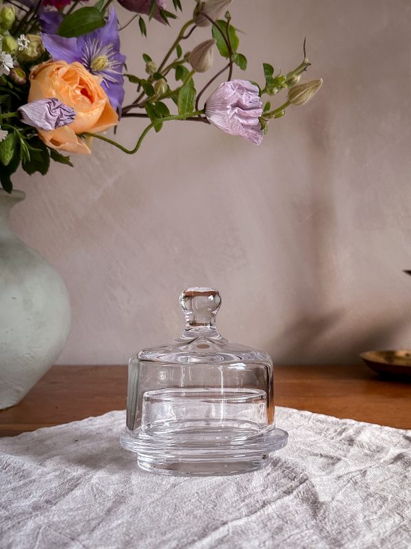 Salt/smör kupa i glas - Bild 5