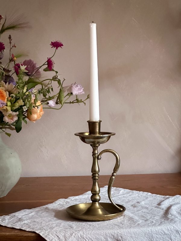Hög nattljusstake mässing/brons - Bild 4