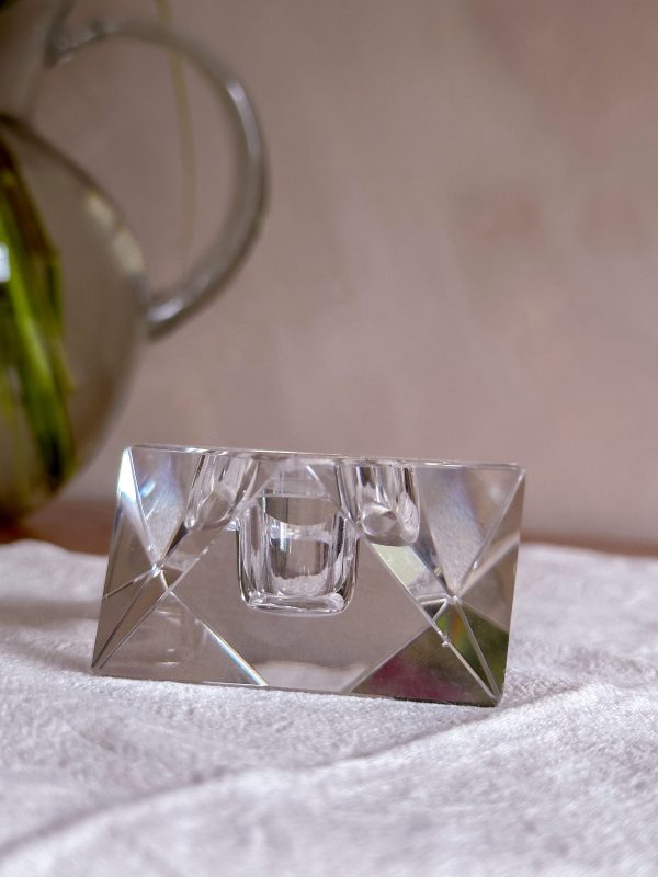 Bohemian glass ljusstake - Bild 5