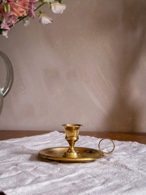 Nattljusstake mässing