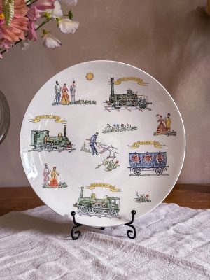 Gustavsberg - minnestallrik SJ 100 år
