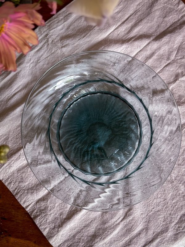 Glasskål rökfärgad - Bild 6