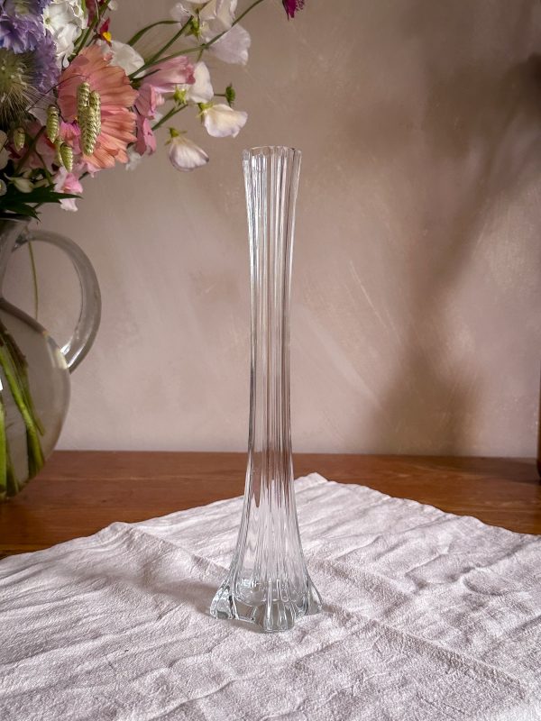 Hög Glasvas