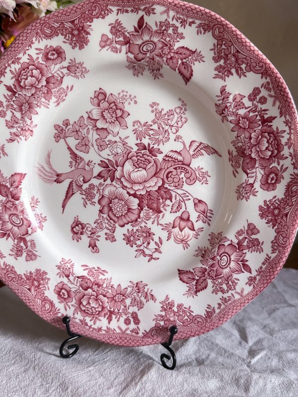 Enoch Wedgwood - Asiatic Pheasants Rosa Mattallrik - Bild 7