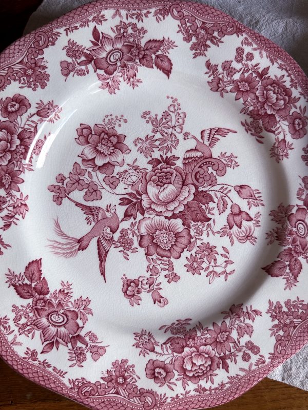 Enoch Wedgwood - Asiatic Pheasants Rosa Mattallrik - Bild 6
