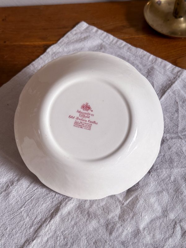 Johnson Bros - Old Britain Castles Rosa dessert/frukost skål - Bild 8