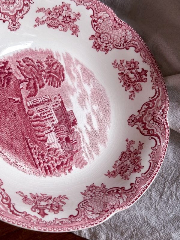 Johnson Bros - Old Britain Castles Rosa dessert/frukost skål - Bild 6
