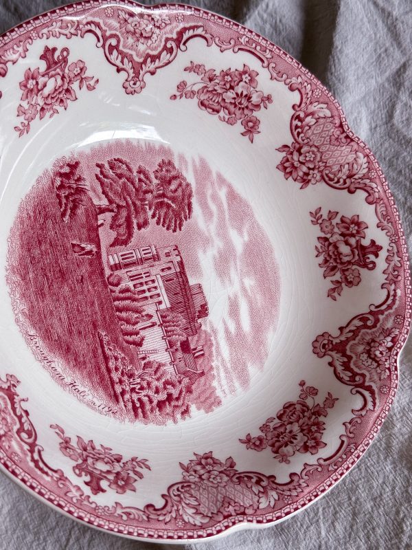 Johnson Bros - Old Britain Castles Rosa dessert/frukost skål - Bild 7