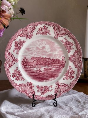 Johnson Bros - Old Britain Castles Rosa förrättstallrik
